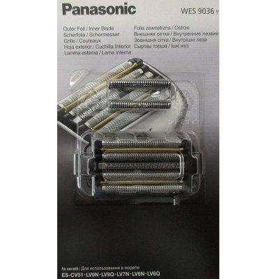 Panasonic planžeta a vnitřní břit ES-LV9Q, ES-LV6Q, ES-CV51 WES9036Y1361 – Hledejceny.cz