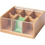 Kesper Bambusová na Čaj 6 přihrádek Kesper – Zboží Mobilmania