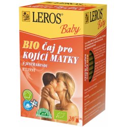 Leros Baby BIO Čaj pro kojící matky s jestřabinou 20 x 2 g