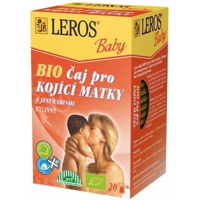 Leros Baby BIO Čaj pro kojící matky s jestřabinou 20 x 2 g – Zbozi.Blesk.cz