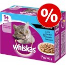 Whiskas 1+ klasický výběr v omáčce 96 x 85 g