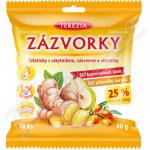 ZÁZVORKY želatinky s rakytníkem zázvorem a vit 40 g – Hledejceny.cz