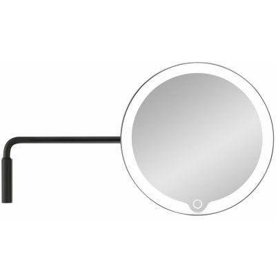Blomus 66352 Modo LED kosmetické zrcátko s držákem na zeď Black – Zboží Dáma