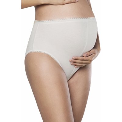 Italian Fashion těhotenské kalhotky Mama maxi pudrová – Zboží Dáma