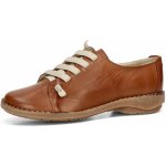 Creator komfortní polobotky z hladké kůže koňakové – Zboží Dáma