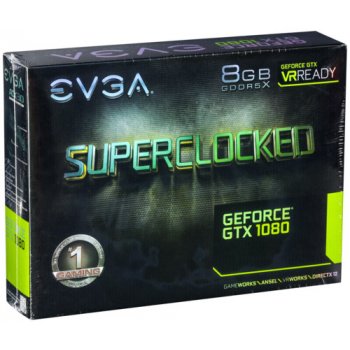 EVGA GeForce GTX 1080 SC GAMING ACX 3.0 8GB DDR5X 08G-P4-6183-KR