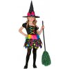 Dětský karnevalový kostým WIDMANN čarodějnice s kloboukem