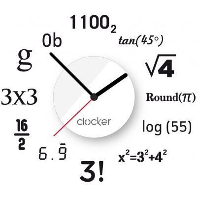 Clocker Math Bílá – Zbozi.Blesk.cz