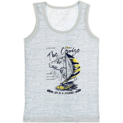 Evona chlapecký nátělník se širokými ramínky H sv.modrá – Zbozi.Blesk.cz