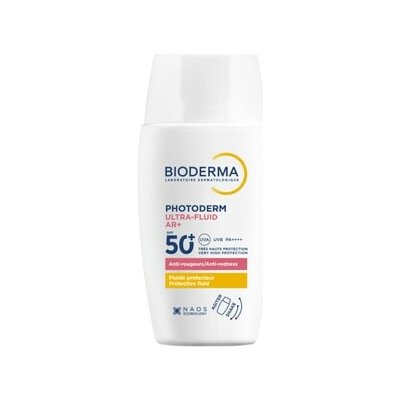 Bioderma Photoderm Ultra-Fluid AR+ SPF 50+ - proti zarudnutí opalovací krém Opalovací krém Unisex 40 ml – Sleviste.cz