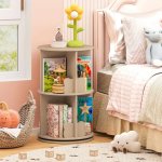 Costway Dětská otočná knihovna – Zboží Mobilmania