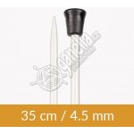 Pletací jehlice Drops rovné 04,5mm/35cm – Zboží Mobilmania