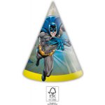 Procos Čepičky papírové EKO - Batman, 6ks – Hledejceny.cz