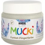 C. KREUL Prstová barva MUCKI dračí stříbrná 150 ml – Zboží Mobilmania