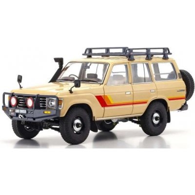 Kyosho Toyota Land Cruiser 60 1980 Beige 1:18 – Zboží Dáma