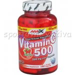 Amix Nutrition Vitamin C 500 mg 125 kapslí – Hledejceny.cz