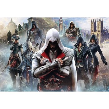 Trefl 26142 Assassin's Creed: Bojovníci 1500 dílků