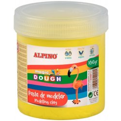 Alpino Modelovací pasta Magic Dough 160 g žlutá