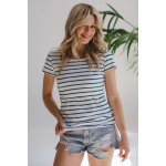 Kojící tričko Milk Shirt Green Stripes – Zboží Mobilmania