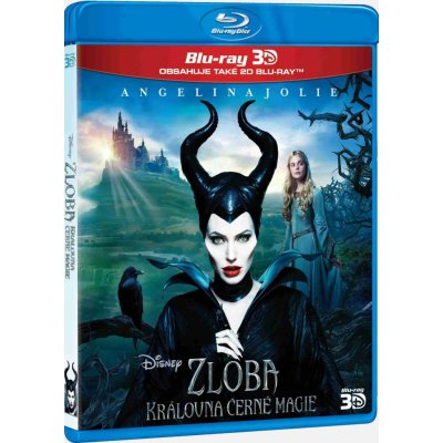 Zloba - Královna černé magie (Maleficent) - Blu-ray 3D + 2D