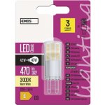 Emos LED žárovka Classic JC G9 4,2 W 40 W 470 lm teplá bílá – Zboží Živě