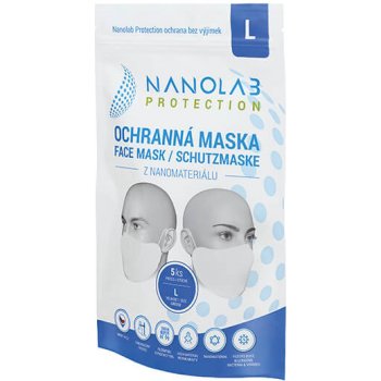 Nanolab protection ochranná Nano rouška L pro dospělé 5 ks