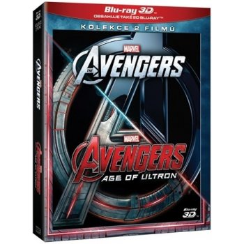 AVENGERS 1+2 Kolekce 2D+3D BD