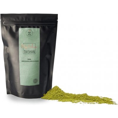 Balírny obchodu Poprad BIO zelený čaj ČÍNA Matcha Taishan 200 g
