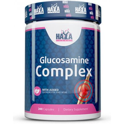 Haya Labs Glucosamine Chondroitin & MSM 240 kapslí