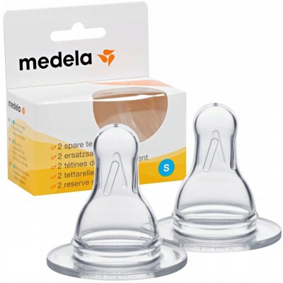 Medela savička na láhev 2ks transparentní – Zboží Dáma
