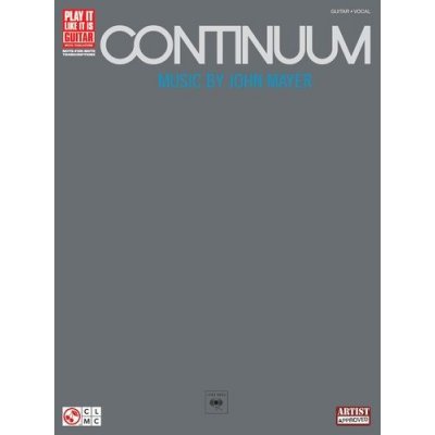 John Mayer Continuum Play It Like It Is Guitar tabulatury, noty, kytara – Hledejceny.cz