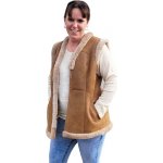 Ovčí Věci dámská kožená vesta Exklusive – Zboží Mobilmania