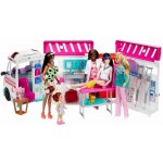 Mattel Barbie Sanitka a klinika 2 v 1 HKT79 – Zboží Dáma