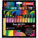 STABILO Pen 68 Max sada 24 barev Arty – Zboží Živě