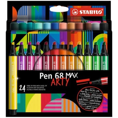 STABILO Pen 68 Max sada 24 barev Arty – Zbozi.Blesk.cz