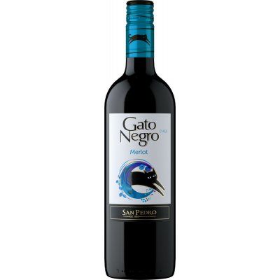 Gato Negro Merlot suché 13% 0,75 l (holá láhev) – Hledejceny.cz