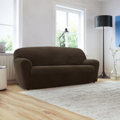 Nueva Textura strečový potah na sedačku - dvojkřeslo Niagara tabákový 140 - 180 cm – Sleviste.cz