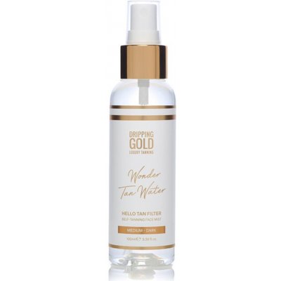 Sosu by Suzanne Jackson samoopalovací mlha na obličej Dripping Gold Wonder Water Medium/Dark 100 ml – Zboží Mobilmania