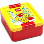 LEGO® Iconic girl box na svačinu žlutá/červená – Zboží Dáma