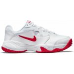 Nike Jr Court Lite 2 - white/university red – Zboží Dáma