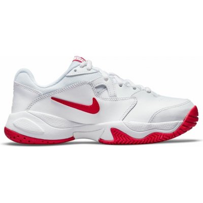 Nike Jr Court Lite 2 - white/university red – Zboží Dáma