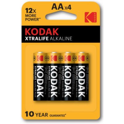 KODAK XTRALIFE AA 4ks 30952027 – Zbozi.Blesk.cz