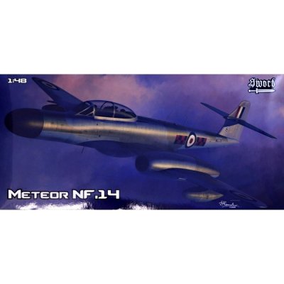 Sword Meteor NF.14 2x RAF camo SW 48011 1:48