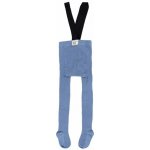 Dětské bavlněné punčocháče se šlemi modrá – Zboží Mobilmania