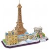 3D puzzle CubicFun 3D puzzle CityLine panorama: Paříž 114 ks