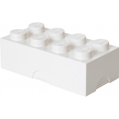 LEGO® box na svačinu 100x200x75mm bílý