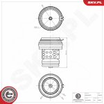 Zavěšení a uložení motoru ESEN SKV 75SKV240 – Zboží Mobilmania