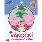Prasátko Peppa vánoční samolepková knížka – Sleviste.cz