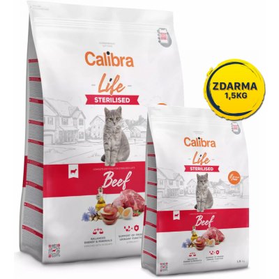 Calibra Life Sterilised Beef 6 kg – Zboží Mobilmania
