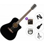 Fender CD-60SCE Dreadnought WN Deluxe Premium SET – Zboží Mobilmania